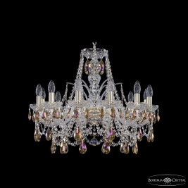 Люстра подвесная Bohemia Ivele Crystal 1411/12/240 G K777