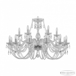 Подвесная люстра Bohemia Ivele Crystal 101 101/12+6/360 Ni
