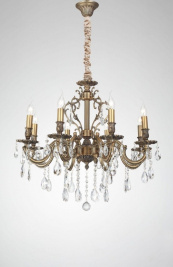 Подвесная люстра Lucia Tucci Barletta 1730.8 Antique