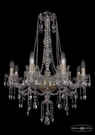 Подвесная люстра Bohemia Ivele 1415/8+4/220/h-86/G