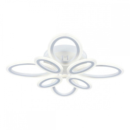 Потолочная диммируемая люстра с пультом ДУ Escada Koleria 10207/8LED White