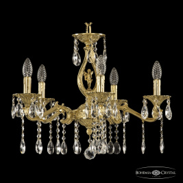 Люстра подвесная Bohemia Ivele Crystal 72402/5/175 A G FA5S