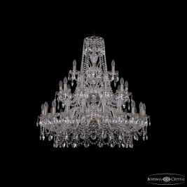 Люстра подвесная Bohemia Ivele Crystal 1411/20+10+5/360/3d Pa