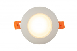 Влагозащищенный встраиваемый светильник Denkirs DK3016-WH