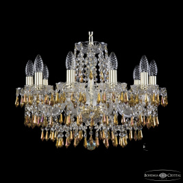 Люстра подвесная Bohemia Ivele Crystal 1403/10/195 G K777