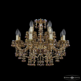 Люстра подвесная Bohemia Ivele Crystal 1409/8+4/195 G M777