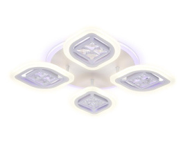 Потолочная светодиодная люстра с пультом д/у Ambrella light Ice FA280