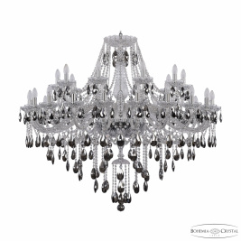 Люстра подвесная Bohemia Ivele Crystal 1415/20+10/460 Ni K731