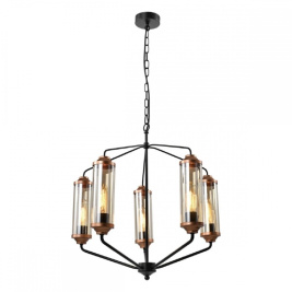 Подвесная люстра Lussole Loft Fishers LSP-8800