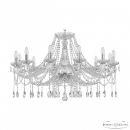 Подвесная люстра Bohemia Ivele Crystal 107 107/12/360 Ni