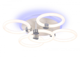 Потолочная диммируемая люстра с пульто ДУ Ambrella light ACRYLICA FA3841