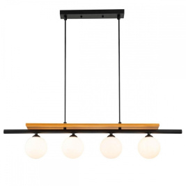 Подвесной светильник Indigo Mitezza 10013/4P Black