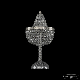Настольная лампа Bohemia Ivele Crystal 19281L4/H/25IV Ni