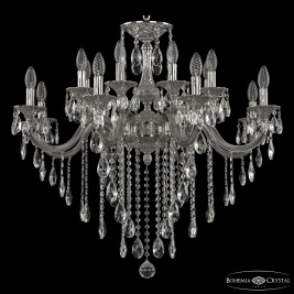 Люстра подвесная Bohemia Ivele Crystal 72118/16/285 B Ni