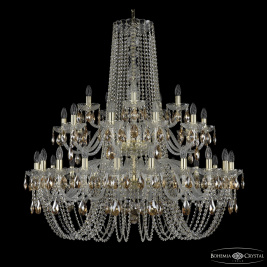 Люстра подвесная Bohemia Ivele Crystal 1402/20+10+5/400/2d G K721