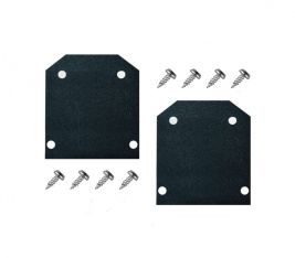 Комплект торцевых заглушек для однофазного шинопровода Smart Denkirs TR3042-AL