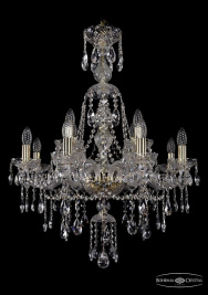 Подвесная люстра Bohemia Ivele 1415/8+4/220/XL-86/G