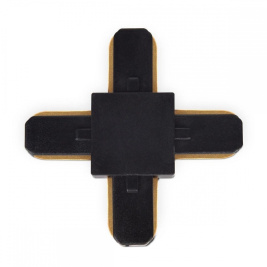 Соединитель Х-образный для однофазного шиноровода Ambrella light Track System GL7083 BK