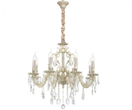Подвесная люстра Lucia Tucci Barletta 1730.8 Cream White