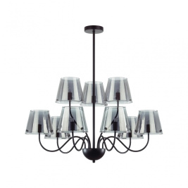 Люстра на штанге Lumion Smoky Moderni 6570/9C