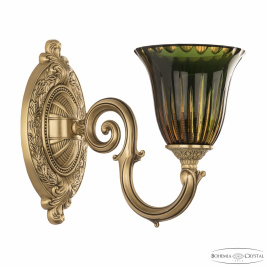 Бра Bohemia Ivele Crystal 7203B10/1/175 FP P2 U Amber-Green/H-1K