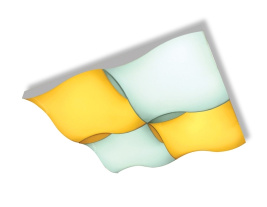 FP2354 WH Потолочный светодиодный светильник с пультом Ambrella light Parus