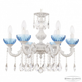 Подвесная люстра Bohemia Ivele Crystal AL7901 AL79101/6/175 A WMN P Aquamarine/M-1H