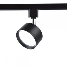 Однофазный светильник для трека Ambrella light Track System GL5357 BK