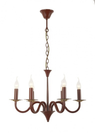 Подвесная люстра Arti Lampadari Pontone E 1.1.6 Red