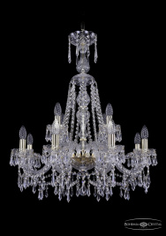 Подвесная люстра Bohemia Ivele 1403/8+4/240/XL-80/G