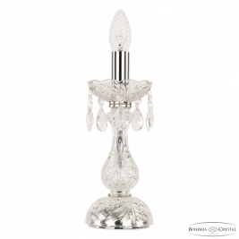 Настольная лампа Bohemia Ivele Crystal 107 107L/1-27 Ni