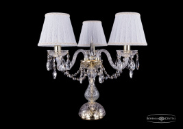 Настольная лампа хрустальная 1406L/3/141-39 G SH13A-160