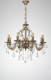 Подвесная люстра Lucia Tucci Barletta 1730.8 Antique