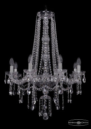 Подвесная люстра Bohemia Ivele 1415/8/220/h-85/Ni