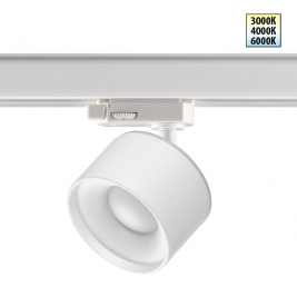 Трехфазный LED светильник 15W 3000-6000К для трека Giro Novotech 358976