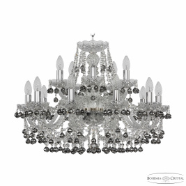 Люстра подвесная Bohemia Ivele Crystal 1409/10+5/240 Ni K781