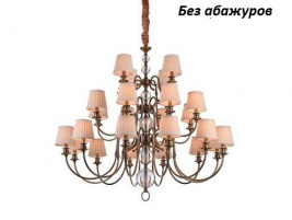 31010+12/C B/C без абажуров Подвесная люстра NEW PORT М0057429