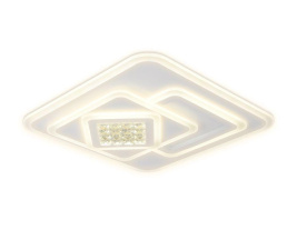 Потолочная светодиодная люстра с пультом д/у Ambrella light Acrylica FA255