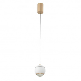 Подвесной светодиодный светильник Crystal Lux Caro SP Led White