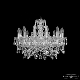 Подвесная люстра Bohemia Ivele Crystal 1411 1411/12/195 Ni