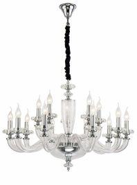 Подвесная люстра Lucia Tucci Ashanti 1255.15 clear