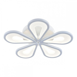 Потолочная диммируемая люстра с пультом ДУ Escada Kamille 10206/5LED White