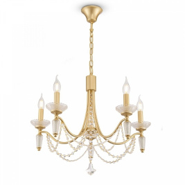 Люстра подвесная Freya Zoe FR2009PL-05G