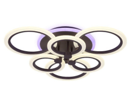 Потолочная светодиодная люстра с пультом д/у Ambrella light Acrylica FA528