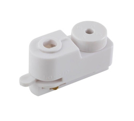 Адаптер для однофазного шинопровода CLT 0.212 Crystal Lux (CLT 0.212 01 WH)