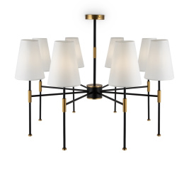 Люстра на штанге Freya Tida FR5196PL-08BBS