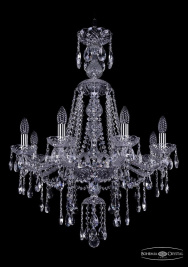 Подвесная люстра Bohemia Ivele 1415/8/220/XL-85/Ni