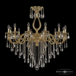 Люстра подвесная Bohemia Ivele Crystal 71301/12/360 B G