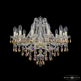 Люстра подвесная Bohemia Ivele Crystal 1415/12/240 G K777