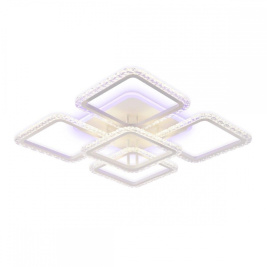 Потолочная диммируемая люстра с пультом ДУ Ambrella light FA5301 WH